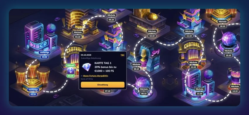 RioAce Bonus-Karte